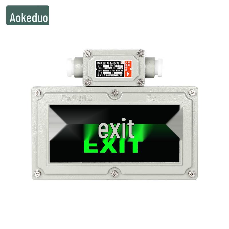 AOKEDU Emergency LED Exit Sign Light