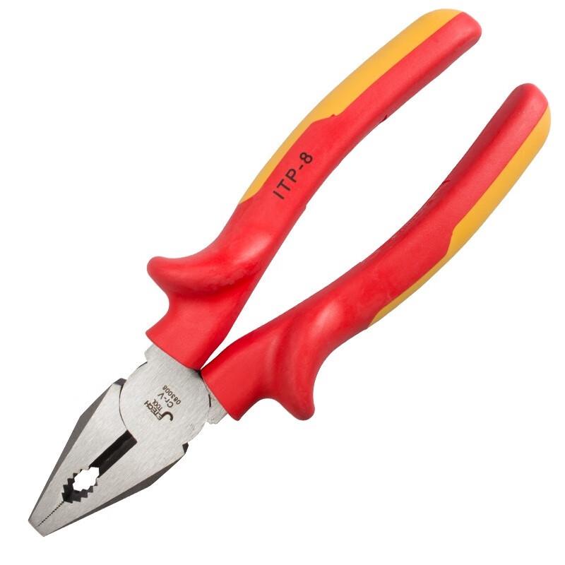 SMVP 8-inch VDE 1000V Insulated Combination Pliers CN plug (adapter included)