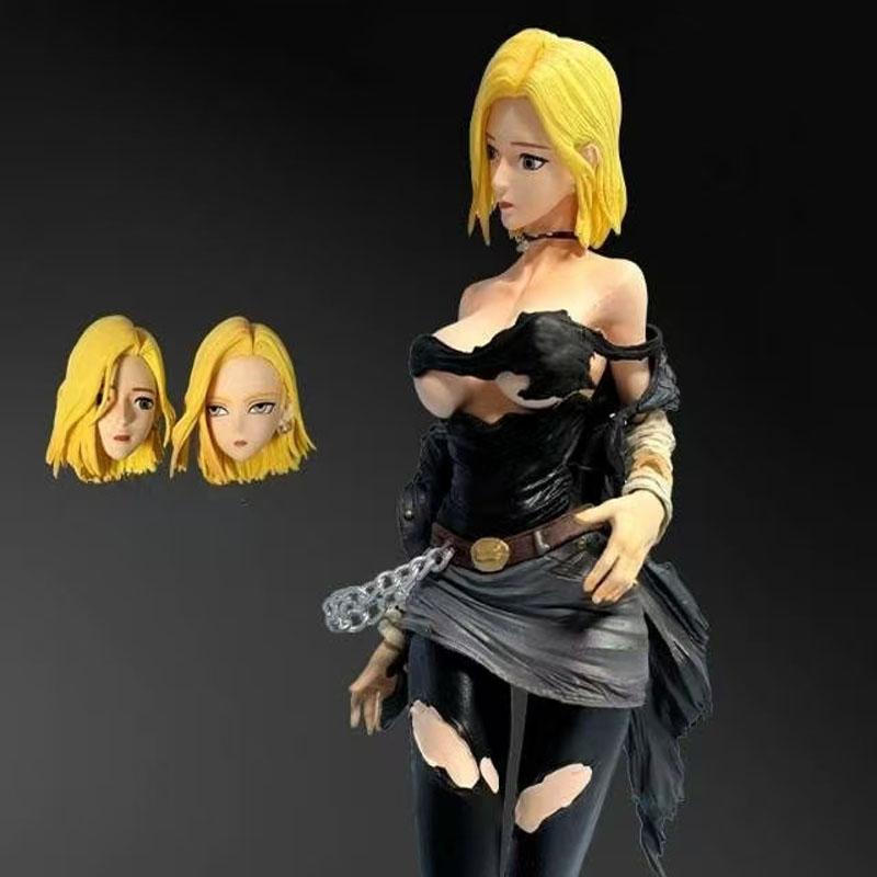 Dragon Ball Anime Figure Sexy Android 18 Feminine Charm Action Figurine Model Statue PVC Toys Doll Decoration Gift