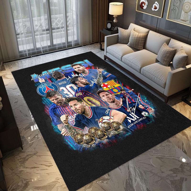 Lionel Messi: FC Barcelona Legend carpet Doormat Home Decor Fashion Office chair cushion Doormat