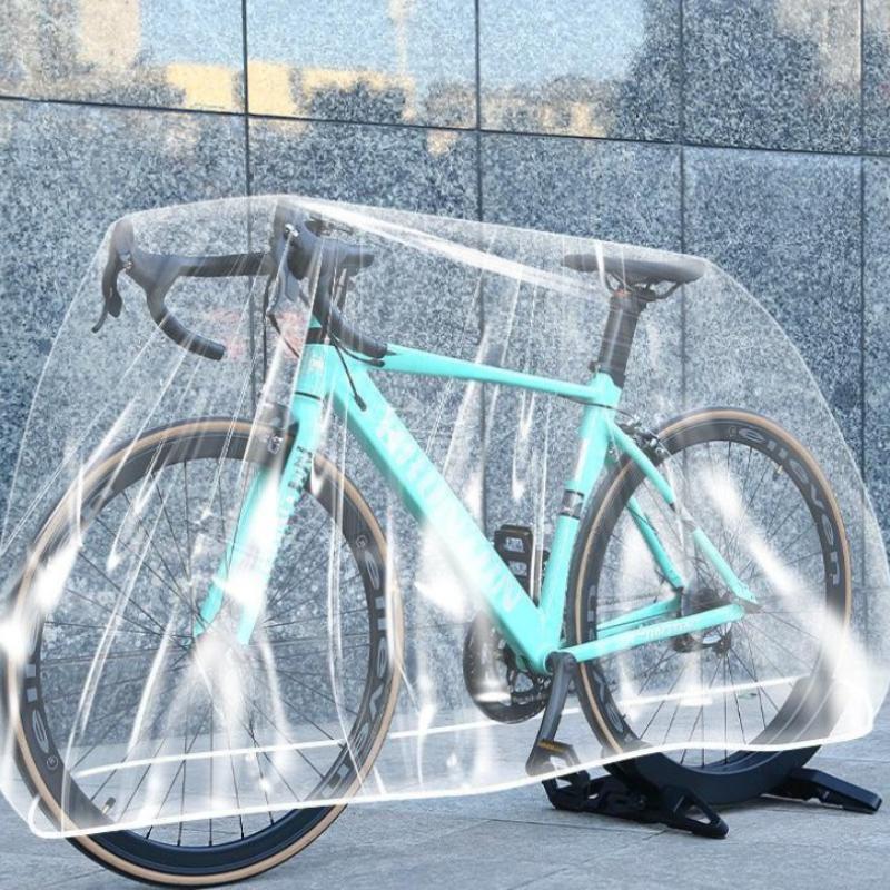 

Dust Covers Mountain Bike Special Protective Case Motorcycle Cover Disposable Waterproof Dustproof Transparent Bicycle Cover