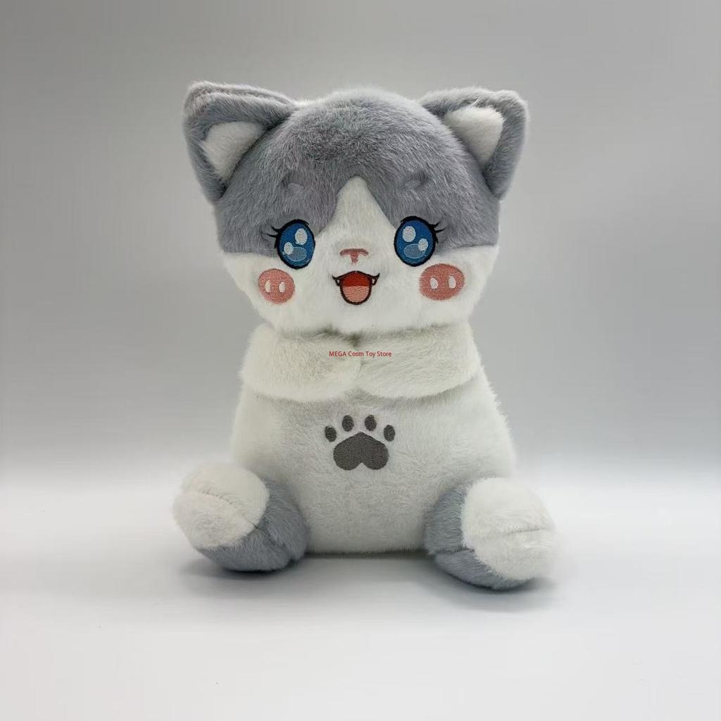 Soft Luminous Breathing Cat Plush Doll Cute Stuffed Animals Kawaii Plush Toy For Adult Home Decor Sleeping Companion Holiday