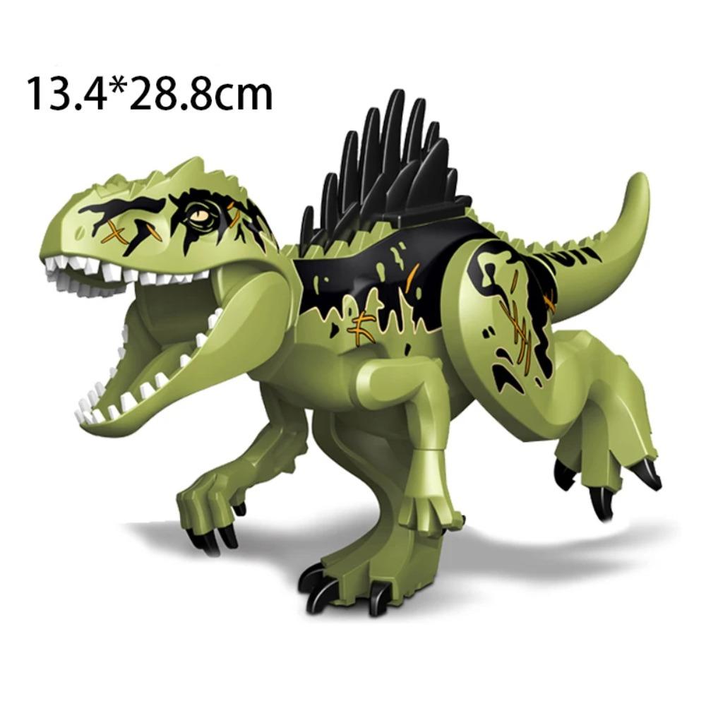 Bloques de Construcción de Dinosaurios Jurásicos Indominus Rex DIY Tamaño Grande Tyrannosaurus Figuras de Acción Modelos Juguetes para Niños Animales Regalos