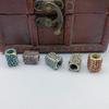 Barrel Paracord Bead Bracelet Keychains Handcraft Pendant DIY Outdoor Accessory