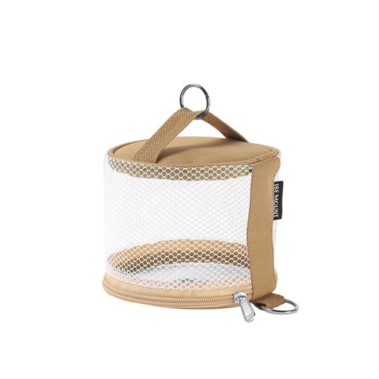 Outdoor Camping Tissue Case Roll Paper Storage Bag Large Capacity Zipper Closure