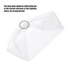 10PCS Wedding Decorations Elastic Spandex Chair Cover Sashes Bows Elastic Chair Bands With Buckle Slider Sashes Bows 7 Colors