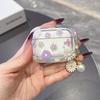 Glamorous Floral Pattern Wireless Bluetooth Case For AirPods1/2 AirPods 3/4 Pro And Pro2 TPU Headphone Covers With