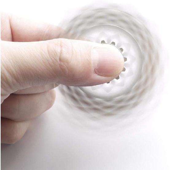 Fidget Spinner, Figity Toy, 9 Gears Linkage Smooth Metal Brass Stainless Steel with Stable Bearing, Durable Mechanics Romoveable, Premium Figit Toy -