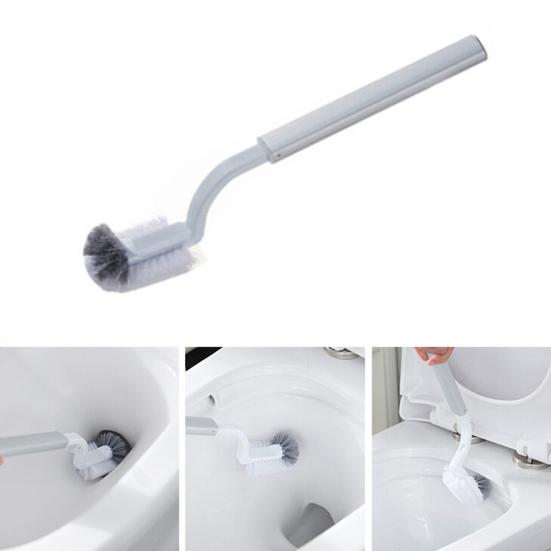 Narrow Trash Can Bathroom Toilet Brush Waste Bin Bucket Garbage Bag Dispenser