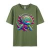 Gamer Axolotl Polka Dot Video Games Day Headphone Boys Youth Tshirts Hip Hop England Style Tees Cotton T Shirt For Unisex Funny
