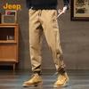 Men's 2025 Loose Fit Cotton Cargo Jogger Pants