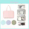 Modern Waterproof Makeup Bag With Multicompartment Wet Dry Separation For Travel