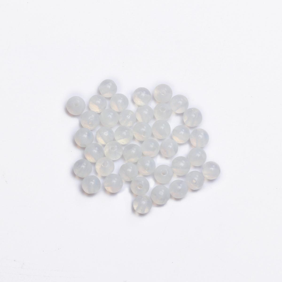 

Натуральные ювелирные изделия для изготовления ожерелья, браслета, подвесок, сделай сам, опаловый камень, разделитель, свободные бусины, круглые, 4/6/8/10/12 мм, ювелирные аксессуары 4mm 40Pcs