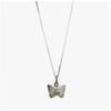 Needles Vintage Silver Necklace Papillon Rw012
