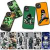 Cartoon Narutos Rock Lee Kakashi Case for Samsung Galaxy A25 A37 A57 A12 A14 A31 A41 A50 A51 A70 A71 A72 A21S M15 Note 20 9 8 10