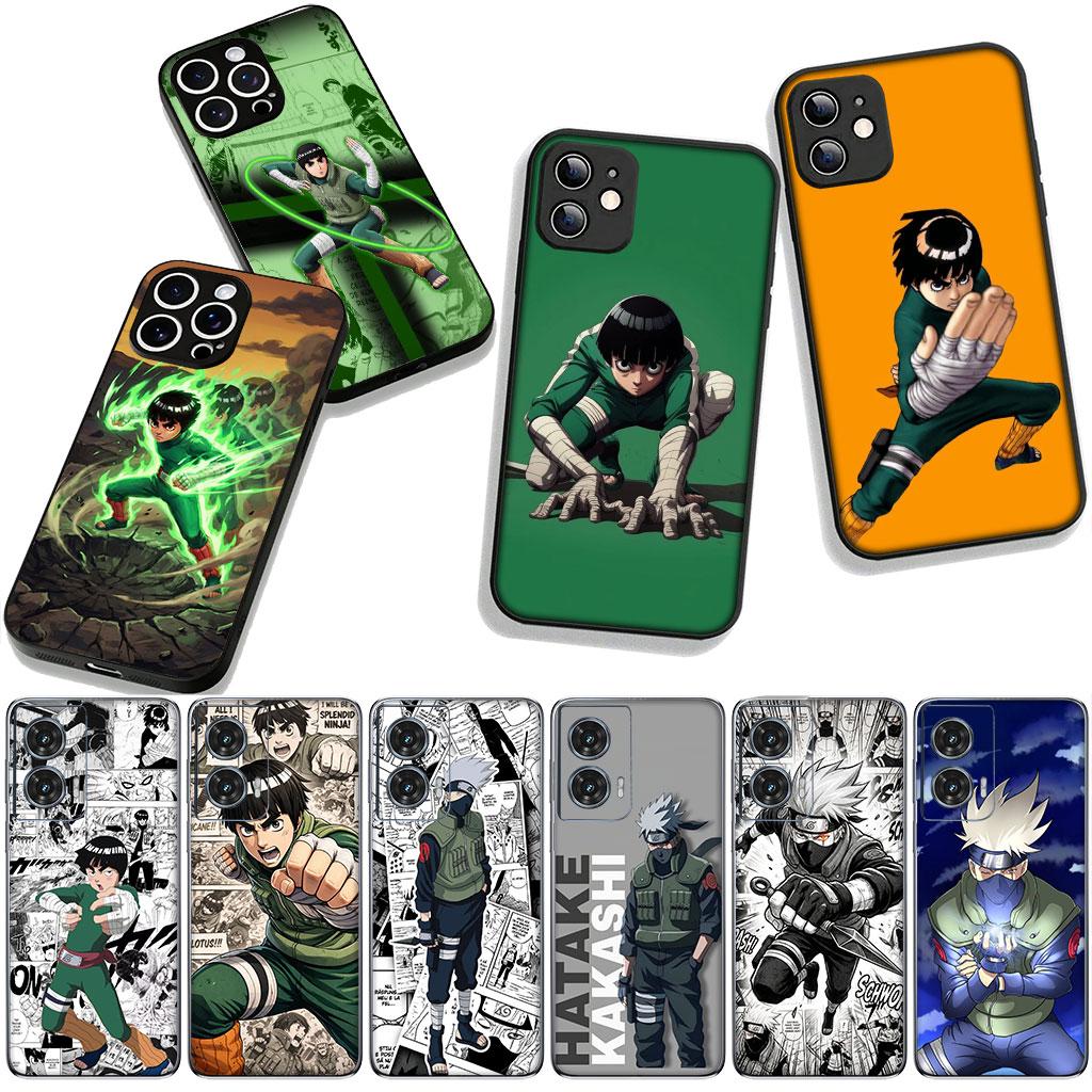 Cartoon Narutos Rock Lee Kakashi Case for Samsung Galaxy A25 A37 A57 A12 A14 A31 A41 A50 A51 A70 A71 A72 A21S M15 Note 20 9 8 10