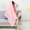 Women's Coral Fleece Wearable Bath Skirt - Soft, Absorbent Towel Wrap for Beach or Home