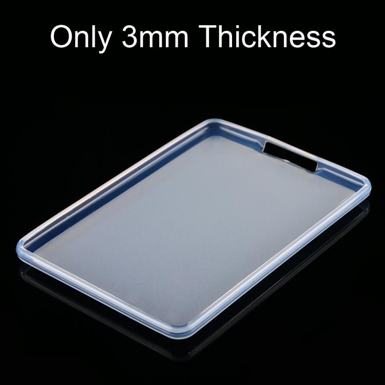 For Amazon Kindle Paperwhite 3 0.75mm Dropproof Transparent TPU Case