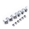 6Pcs Guitar String Tuning Peg Metal Open Tuner Key Machine Head Set Kit for Acoustic Electric