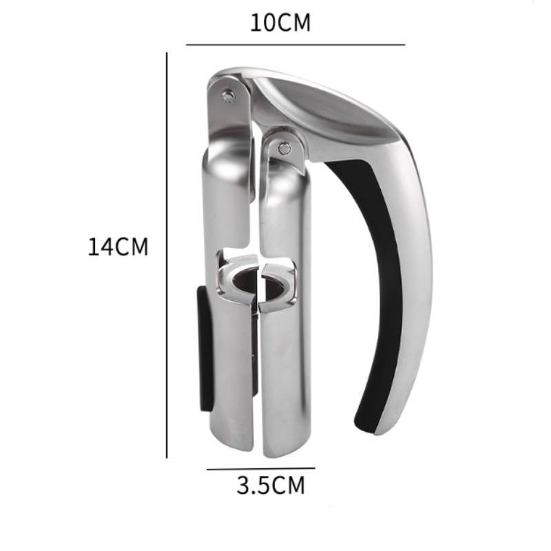 Red Wine Champagne Corkscrew Zinc Alloy Semiauto Wine Opener For Home And Commercial Use