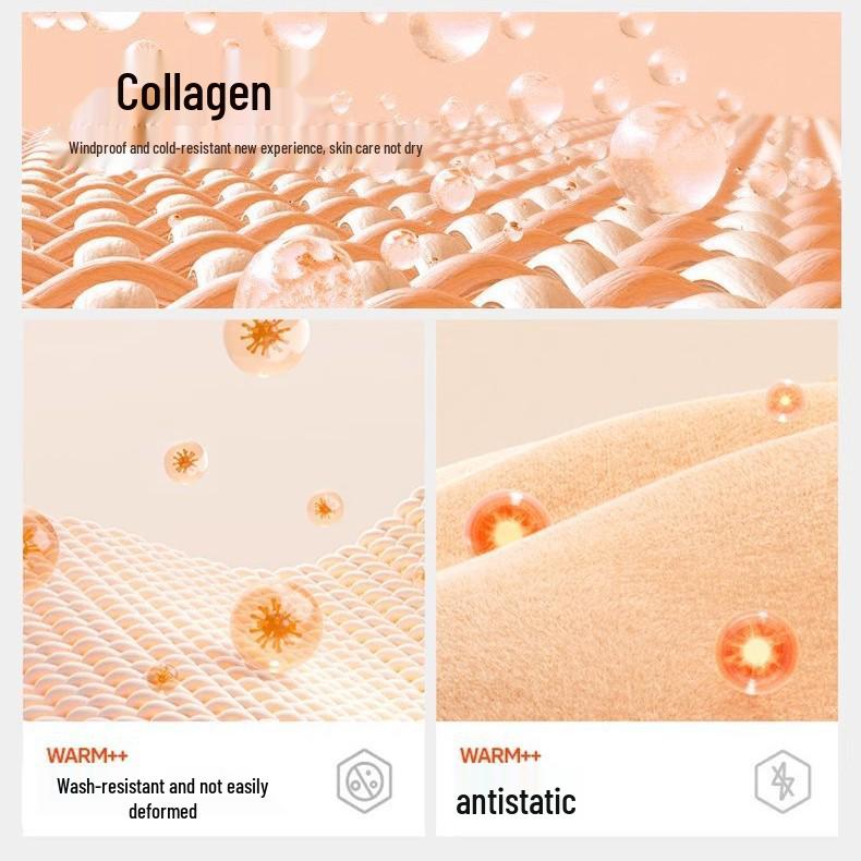 Herbst/Winter Damen Doppelseitige Fleece Maske: Atmungsaktiv, Warm und Kältefest für Outdoor-Radsport.