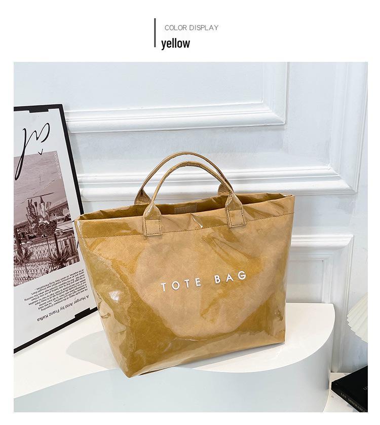 Versatile Large-Capacity Tote Bag - Trendy, Minimalist Style Women's Handbag for Everyday Use