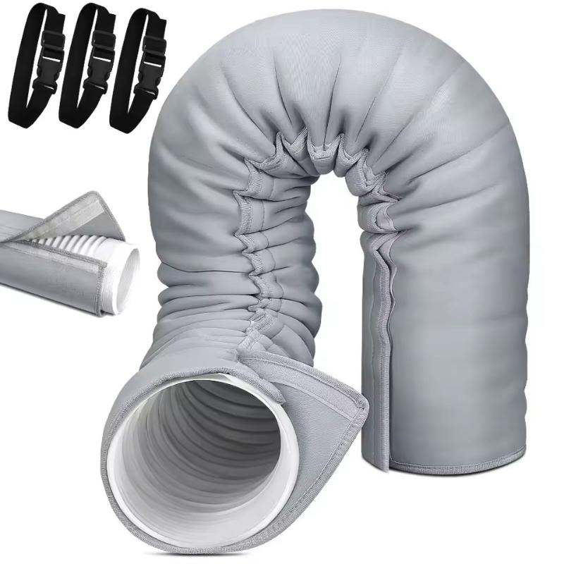 Portable Ac Hose Insulation Sleeve Air Conditioner Hose Cover Wrap For Exhaust Hose Easy Installation Ac Duct Insulation Wrap