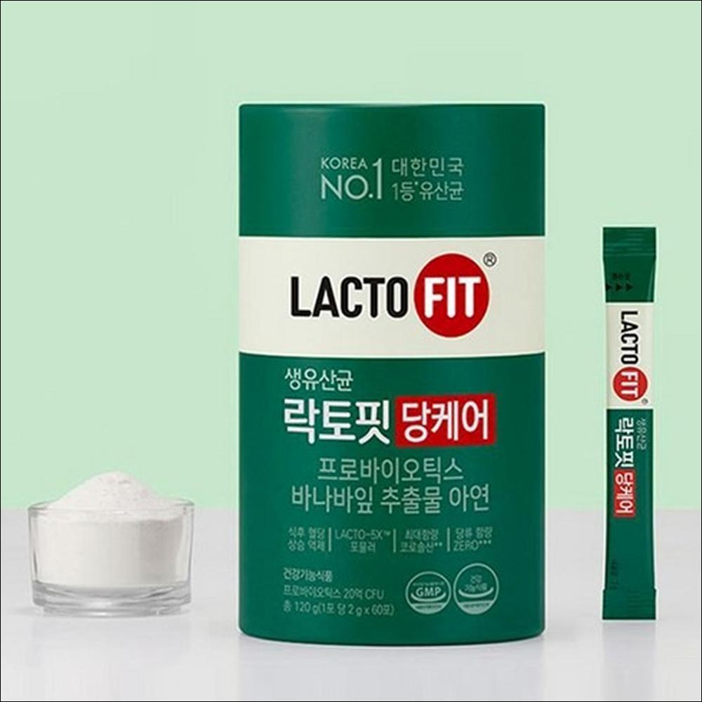 Chong Kun Dang LACTO Sugar Care 60 pcs, 120g / Probiotics, Banaba Leaf Extract, Zinc
