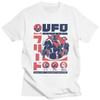 Custom UFO Robot Goldorak Grendizer T Shirt for Men Pure Cotton Tshirt Leisure Tee Short Sleeve Tshirt Slim Fit Clothing Gift