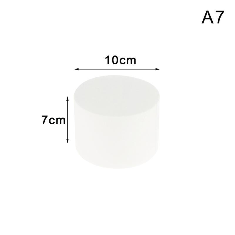 4/6/8/10 Inch Cake Foam Mould Ps Foam Flower Decor Cake Dummy Practice Sugarcraft Model Lightweight Diy Decorations