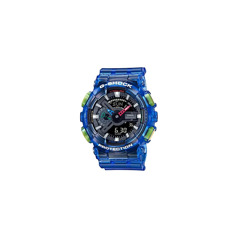 Casio G-Shock GA-110JT-2AJF Men s Analog-Digital Watch Blue Resin Band Water Resistant