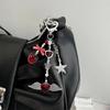 Fashion Bowknot Keychain Multifuntional Heart Charm Key Holder Elegant Bag Pendant Suitable for Keys Bags and Phone
