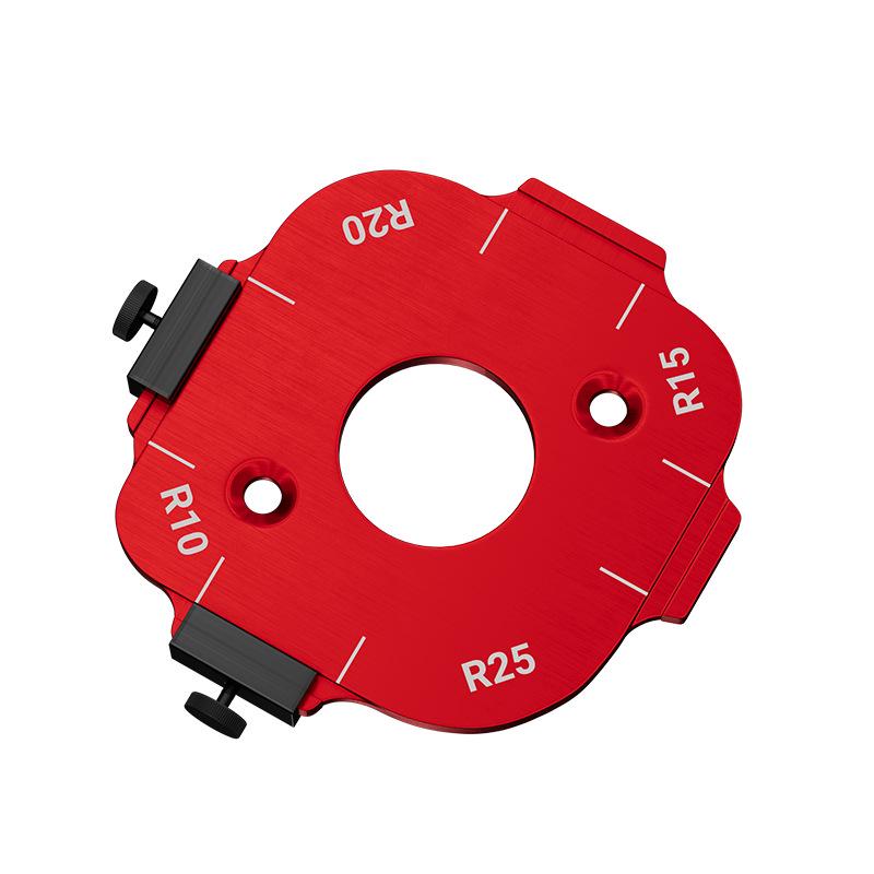 Aluminum Alloy Round Corner Trimming Tool for Woodworking