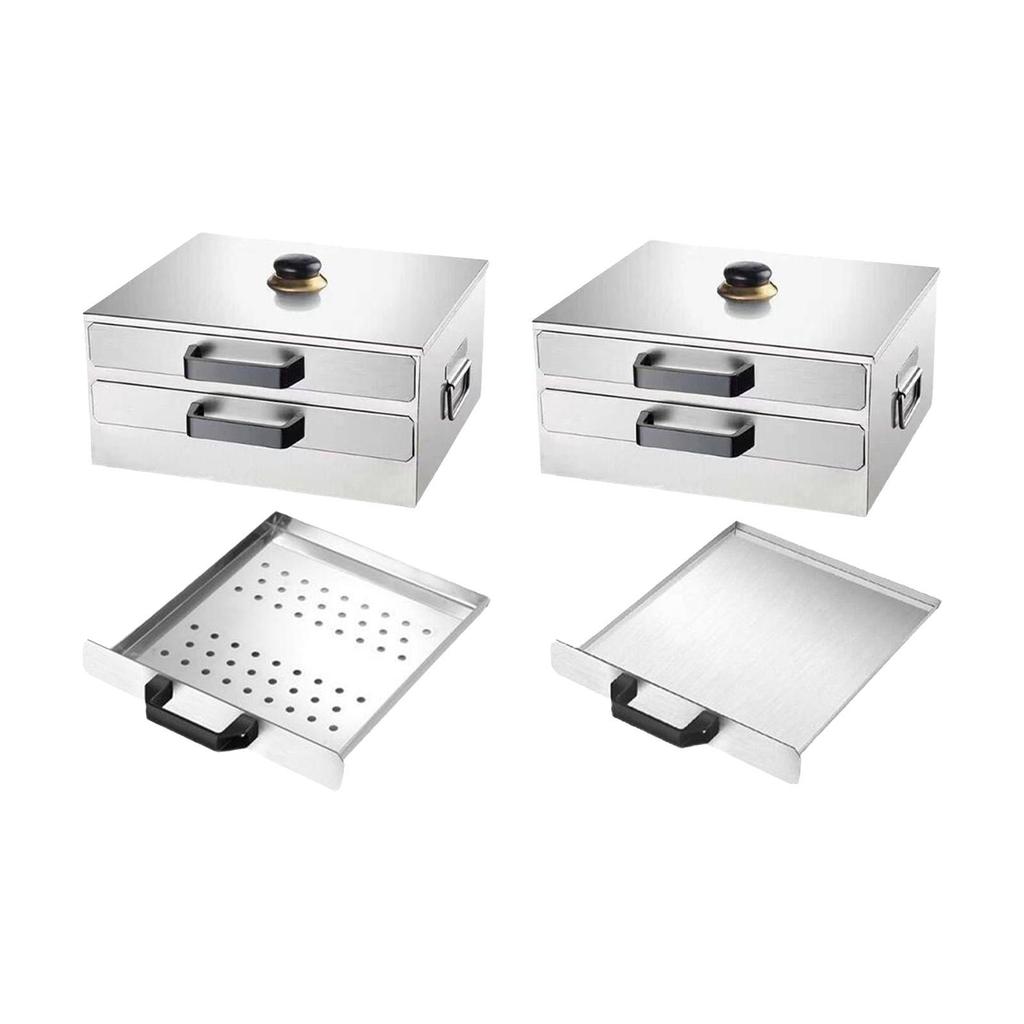 Machine Chinese Fun Furnace Steamed Bun Cookware for Kitchen , 3 Flat Drawers