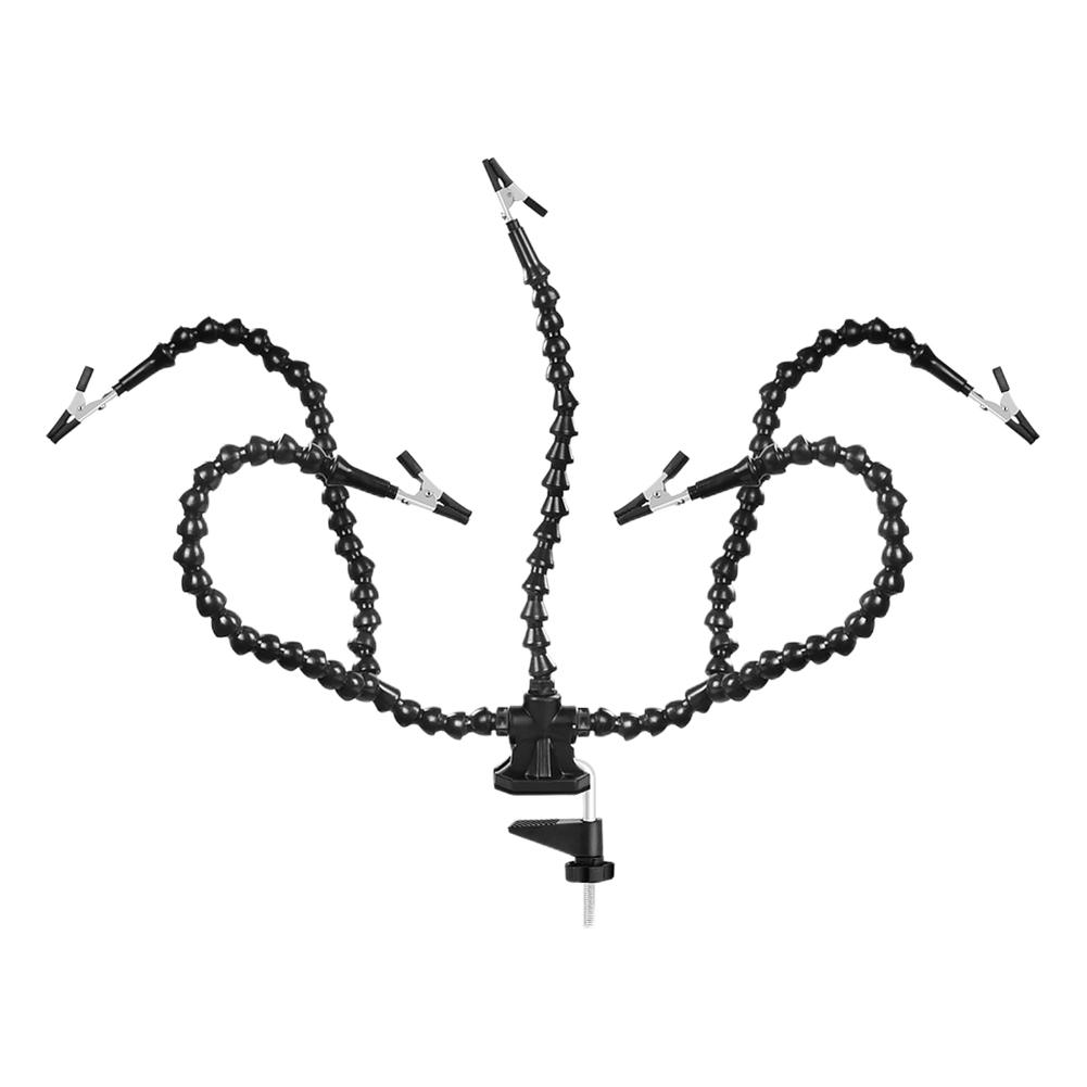 

Сварочный ремонтный верстак 3-кратная лупа со светодиодной подсветкой держатель печатной платы регулируемый зажим для чтения работы/печатной платы/сварки