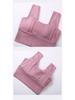 Women's Summer Sports One-Piece: Anti-Sag Yoga Vest & Fitness Bra with Elegant Gathered Back