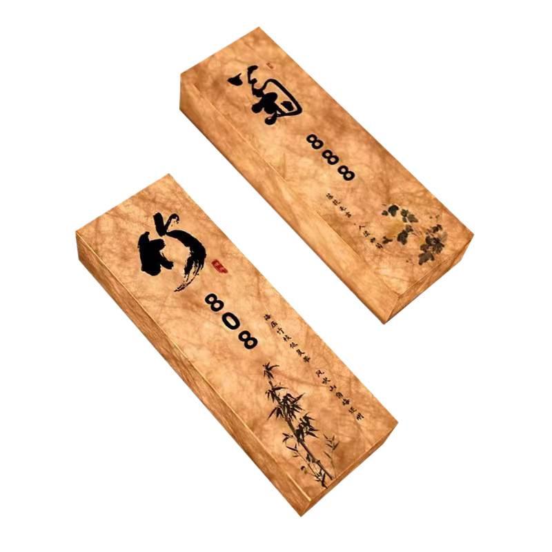 Retro DuPont Paper Light Box Sign - Chinese Luminous Doorplate with Xuan Paper Texture for Hotels & B&Bs