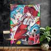 Virtual Idol HHatsunes MikU Colorful Tapestry Wall Hanging Bohemian Wall Tapestries Mandala Wall Hanging Sheets