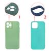 Candy Color Shockproof Clear Liquid Silicone Phone Case Cover for iPhone 11 12 13 14 15 16 17 Pro Max Plus