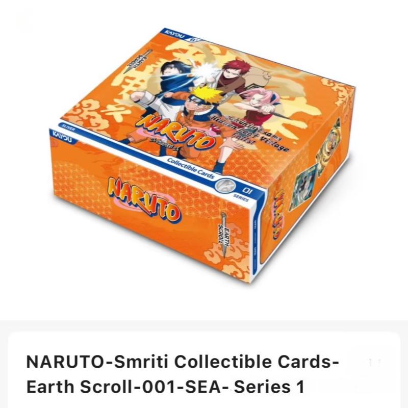 KAYOU Genuine NARUTO Smriti English Version ACG Collectible Card Anime Figures Collection Card Official Factory Supply No Fake