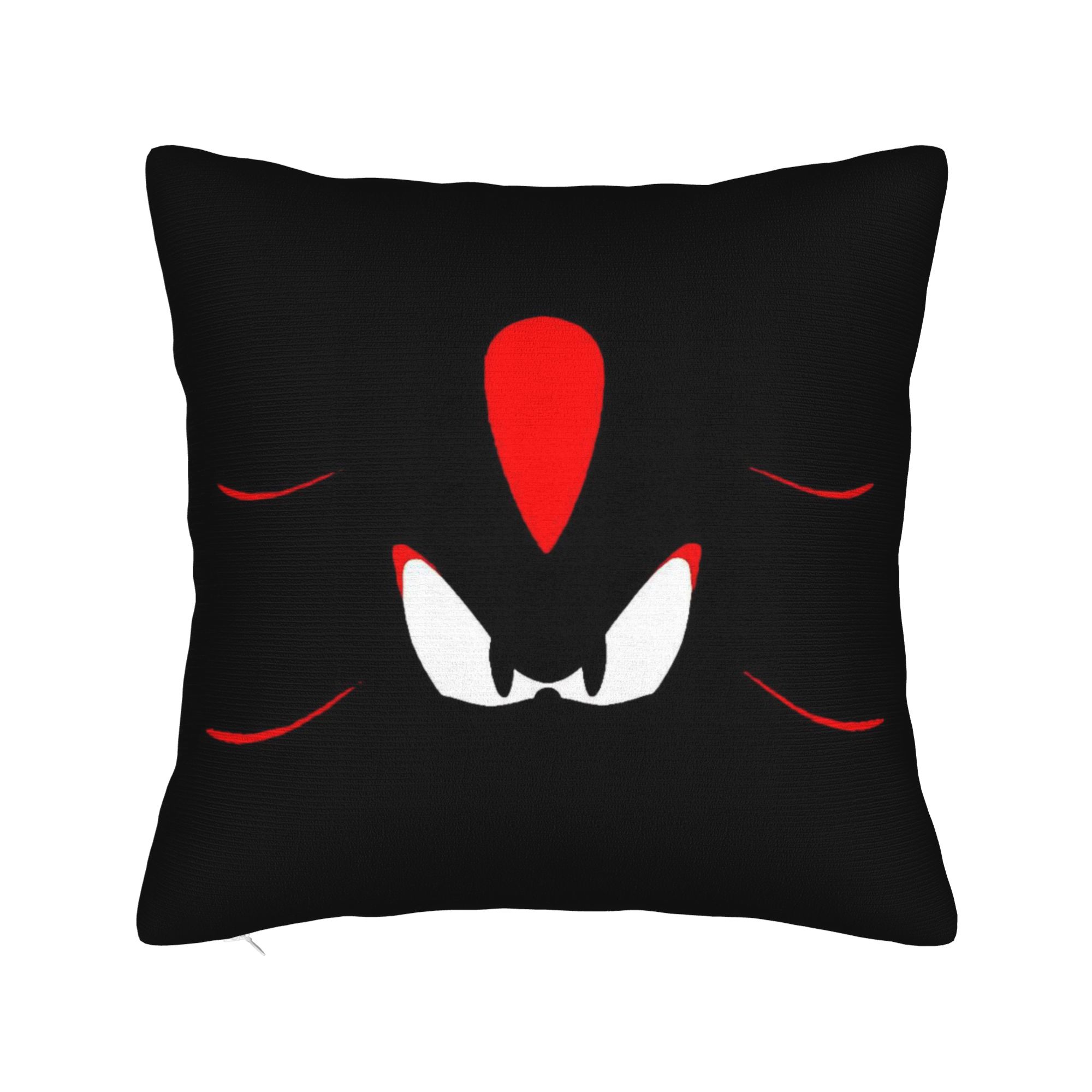 Miles Tails Prower Hedgehogs Square Pillowcases Polyester Couch Games Cushion Cover Cute Home Decoration Pillow Cover 45*45 Peach skin 18*18(CM)-1Pcs