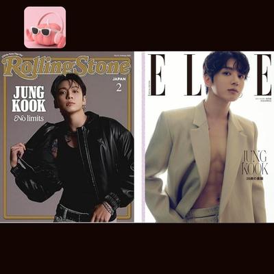 PRE-ORDER BTS JUNG KOOK Cover JAPAN MAGAZINE Rolling Stone Vol.33 February 2026 ELLE Japon 2026 SPRING JUNGKOOK