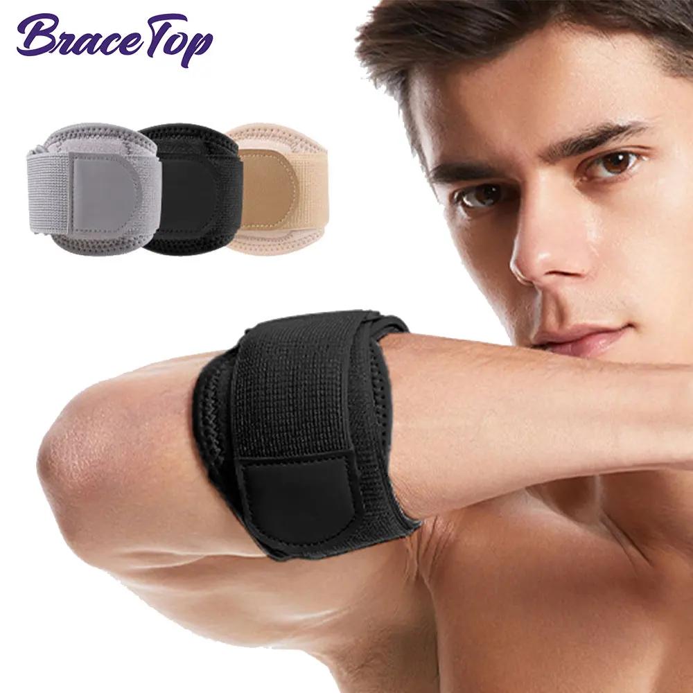 1Pc Adjustable Elbow Brace With Eva Pad Support For Tennis Elbow Tendonitis Weightlifting Golfer Pressure Band Strap