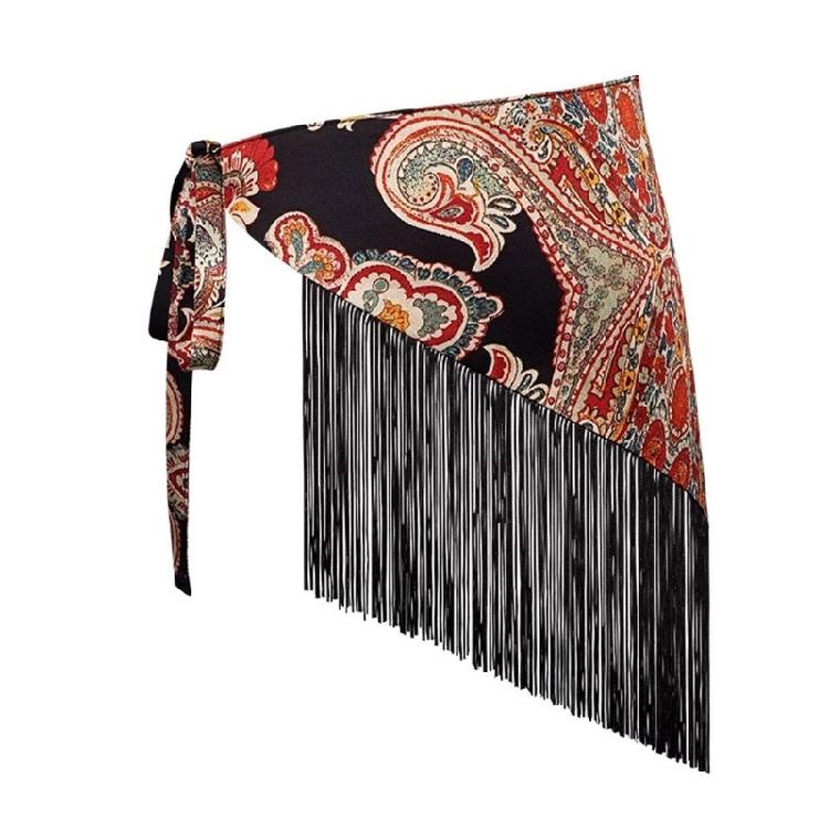 Fringe Beach Wrap Scarf For Women Stylish Sarong Skirt Design With Secure Knot Closure Summer Essential