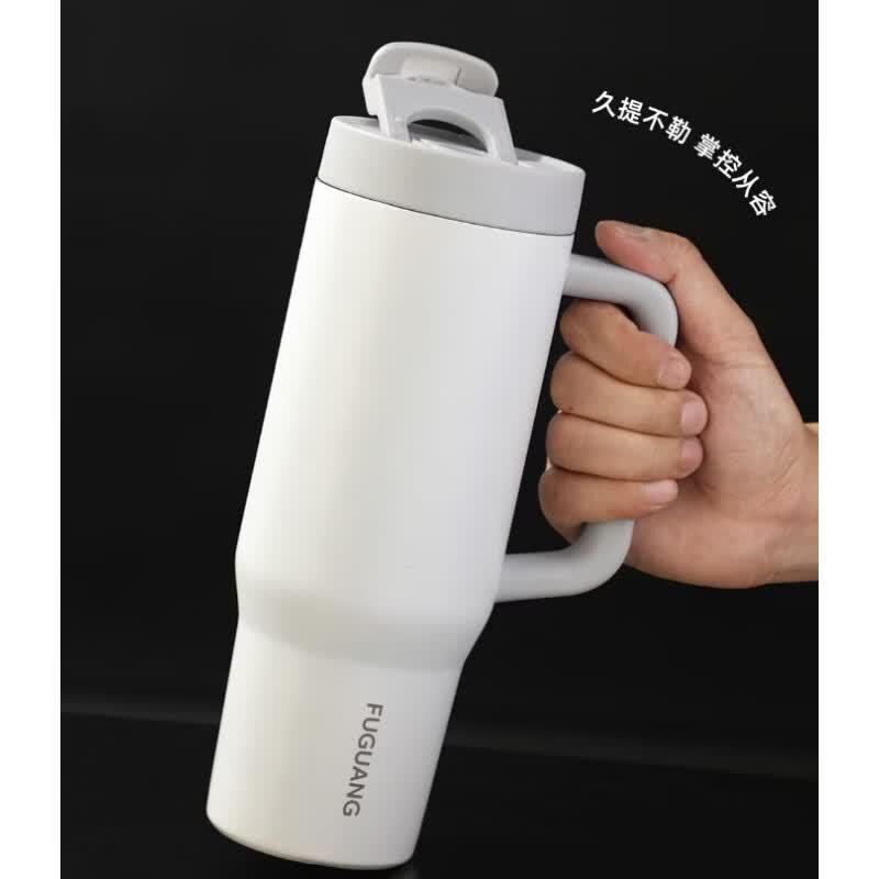 

FUGUANG 1L Insulated Straw Water Bottle