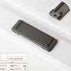 Flat Hidden Aluminum Alloy Cabinet Drawer Handle Minimalist Wardrobe Cupboard Pull Durable Modern Home Decor