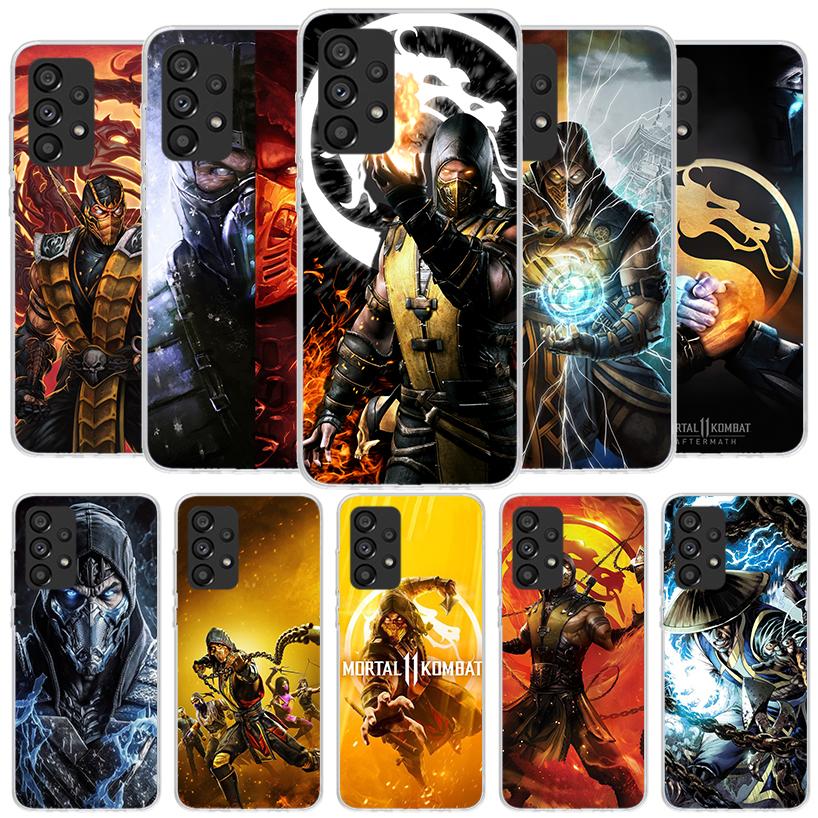 Mortal Kombat Phone Case For Samsung Galaxy A17 A37 A57 A16 A26 A36 A56 A15 A25 A35 A55 A14 A24 A34 A54 A13 A23 A33 A53 Galaxy A