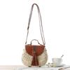 Paper Rope Messenger Bag for Beach Holidays Shoulder Fabric Crossbody Straw Bags for Women High Quality Fashion Fin Wing Pocket Bag
