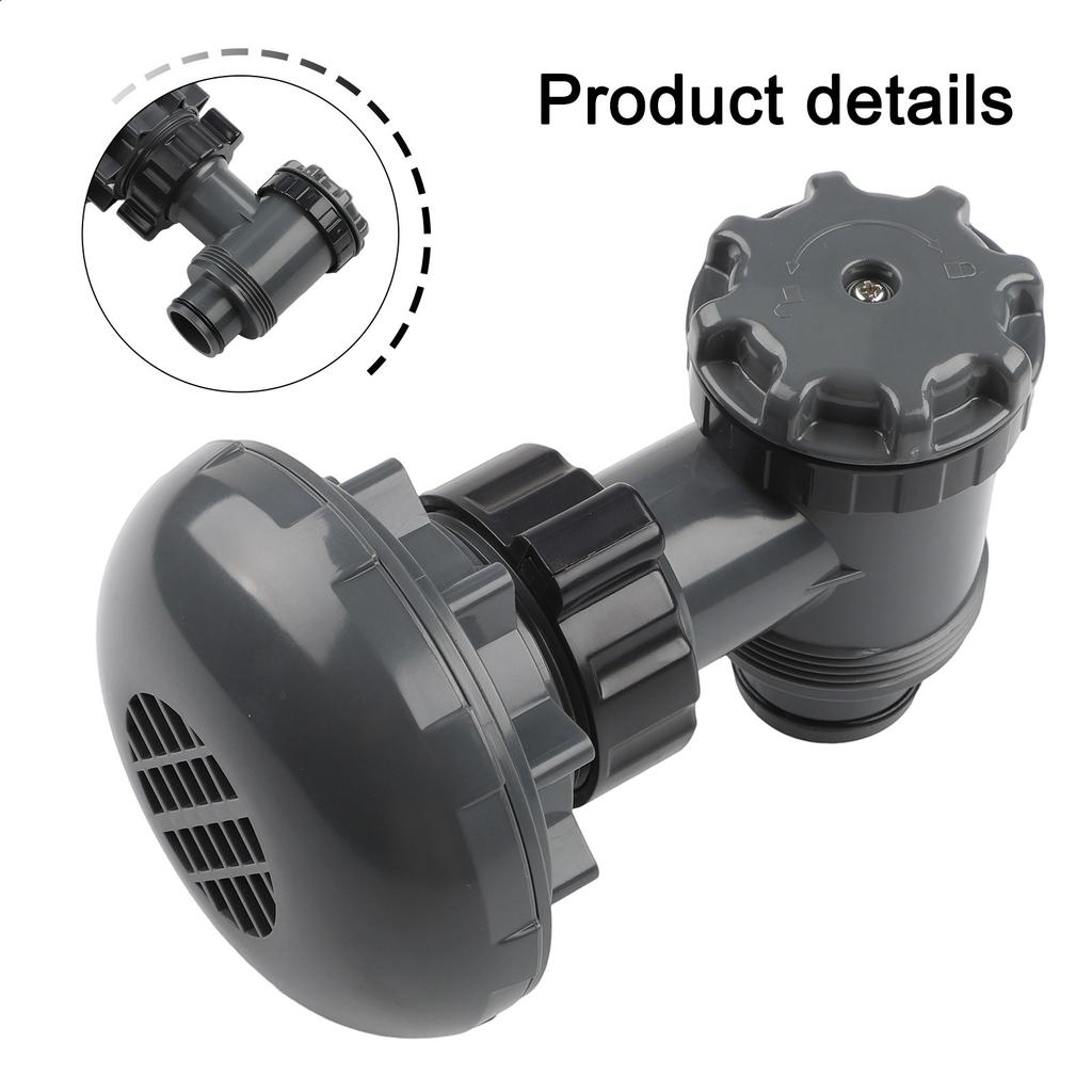 Schwimmbadventil Filter Kolbenventil Schwimmbadaufbau Optimale Funktionalität Schnelle Installation Kompatibles Poolventil