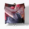 Anime Spell Fighting Back Soft Flannel Blanket Breathable Warm Bedding & Travel Blanket Sofa Blanket Bed Blanket Customizable
